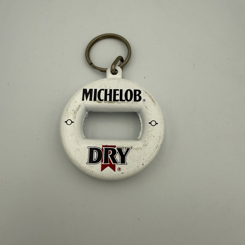 Vintage Michelob Dry Beer 3 In‎ 1 Bottle Opener BEV KEY Chain Made in Canada